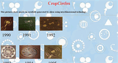 Desktop Screenshot of cropcircles.galactic2.net